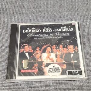 Christmas In Vienna Diana Ross, Jose Carreras and Placido Domingo. Sealed.